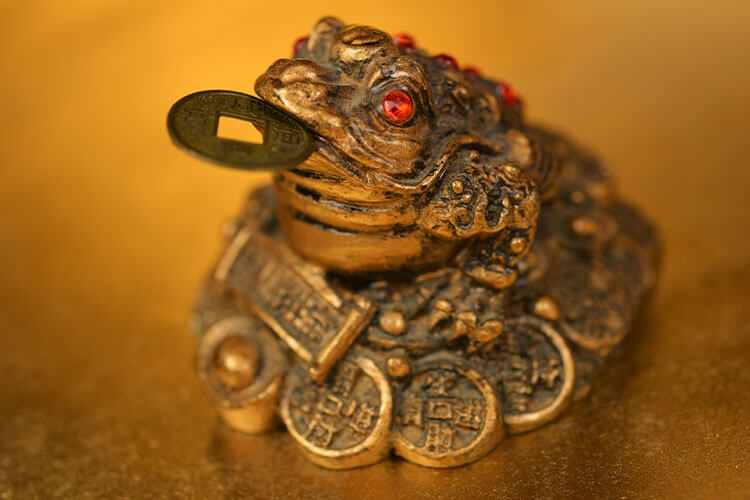 The ThreeLegged Lucky Money Frog · Attract Wealth and Prosperity